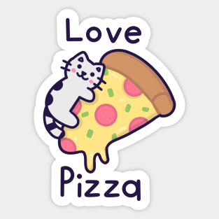 Pizza cat Sticker